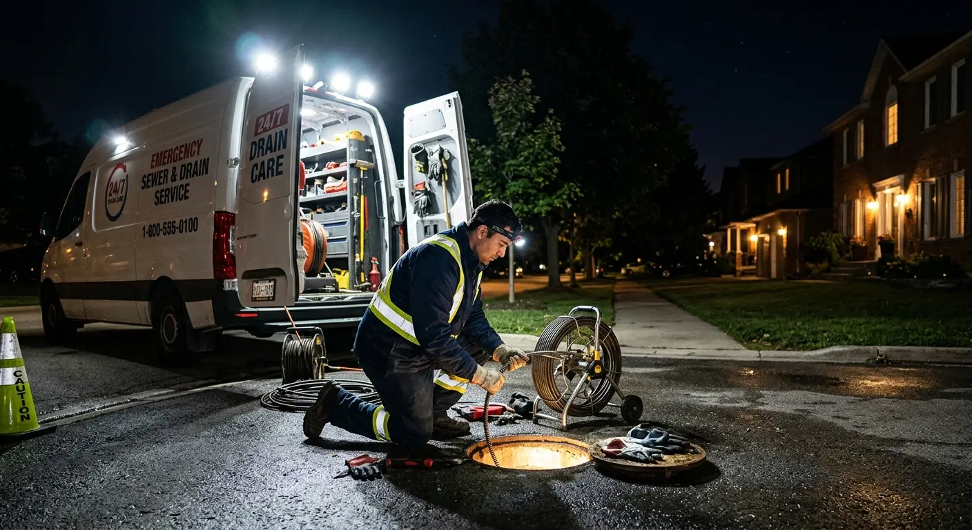 Sewer Line Cleaning in Irvine, CA